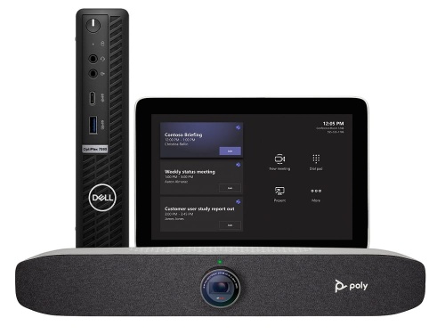 Poly Studio Focus Room Kit - Zestaw wideokonferencyjny MTR, DELL PC