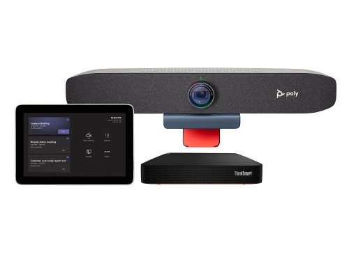 Poly Studio Focus Room Kit - Zestaw wideokonferencyjny MTR, LENOVO PC