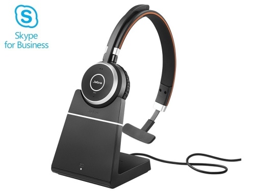 Jabra EVOLVE 65 MS Mono USB + podstawka ładująca