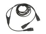 Jabra kabel trenerski QD/2 x QD