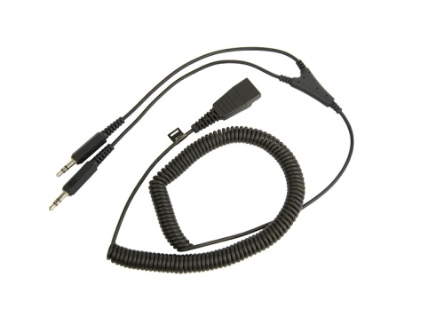 Jabra PC CORD QD/2 x jack 3.5mm